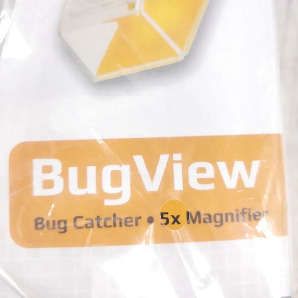 Carson BugView Kids Bug Catcher 5x Magnifier Slide Toy Catch & Release HU-10 NEW